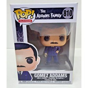Funko Pop 'Television'‎ GOMEZ ADDAMS Figure #810 Regular Version Collectible